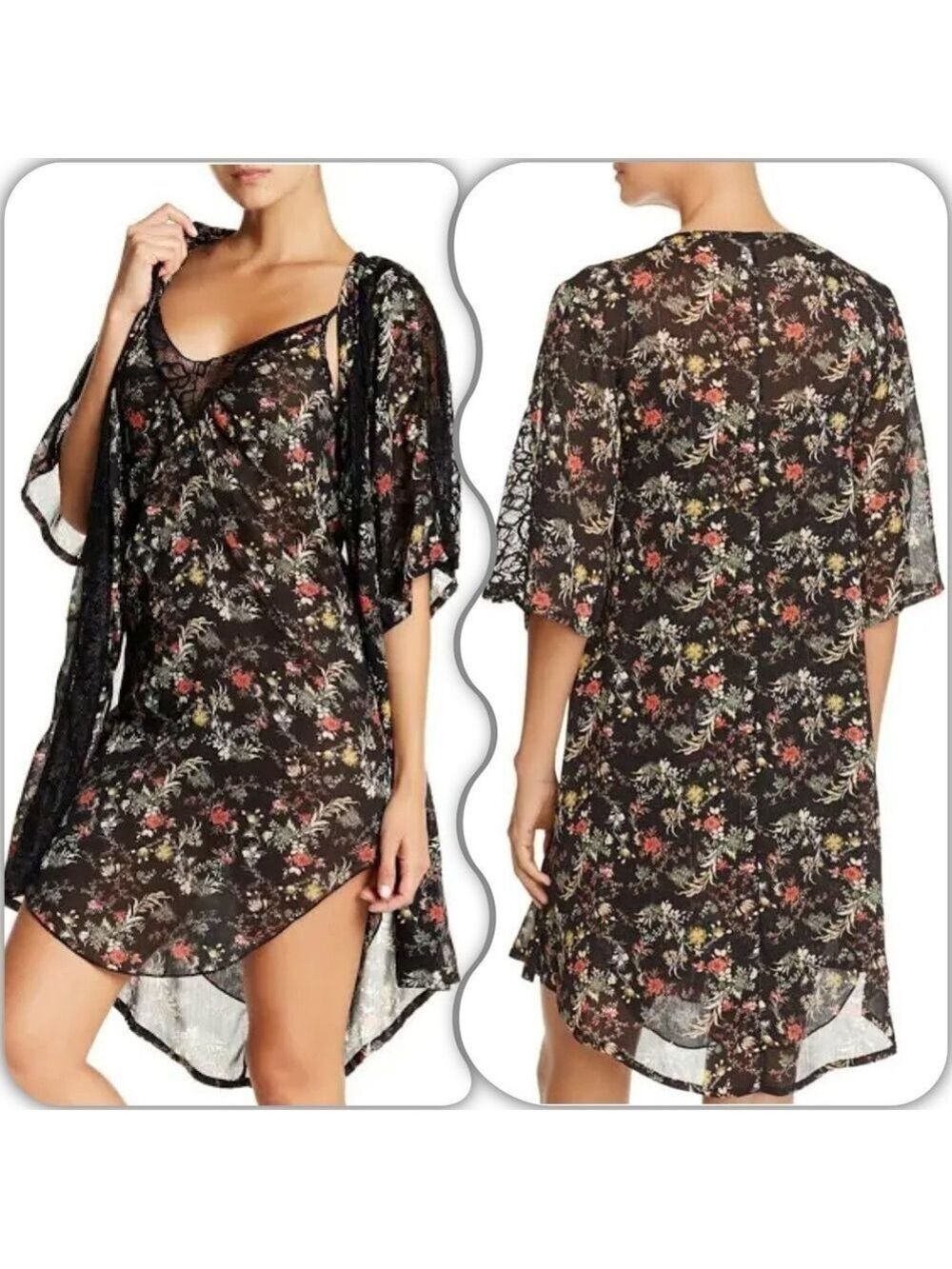 Sam Edelman chiffon robe NWOT